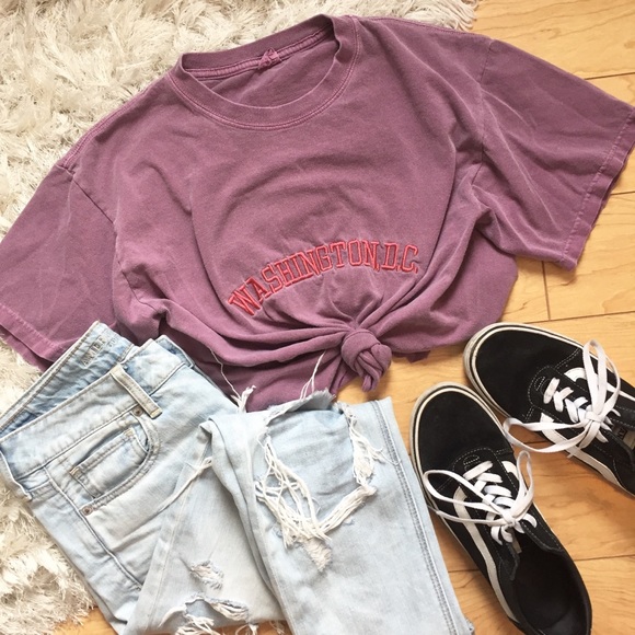 Vintage Tops - Vintage DC crop